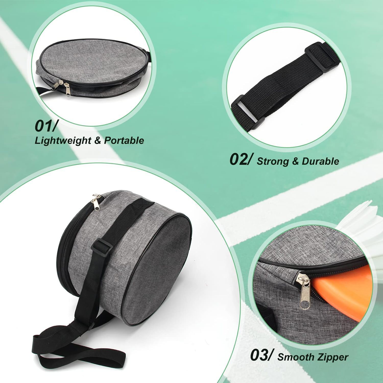Amazon Cross-Border Best-Selling Outdoor Beginner Waterproof Lightweight Golf Course Sports Bag Frisbee Bag Frisbee Bag