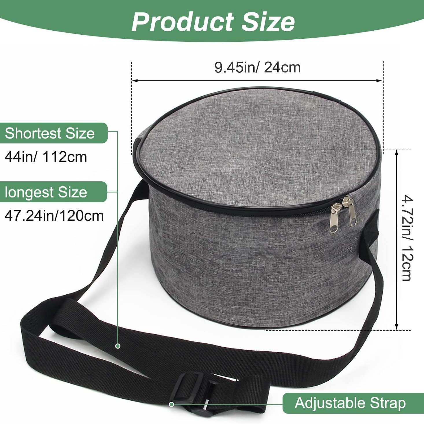 Amazon Cross-Border Best-Selling Outdoor Beginner Waterproof Lightweight Golf Course Sports Bag Frisbee Bag Frisbee Bag