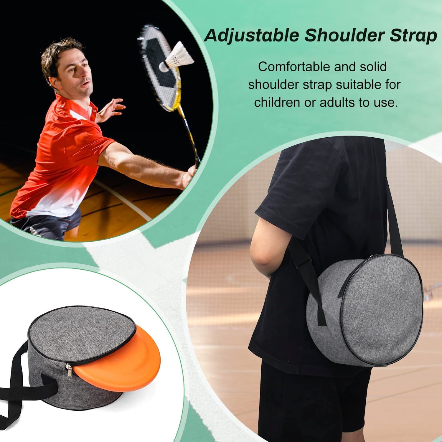 Amazon Cross-Border Best-Selling Outdoor Beginner Waterproof Lightweight Golf Course Sports Bag Frisbee Bag Frisbee Bag