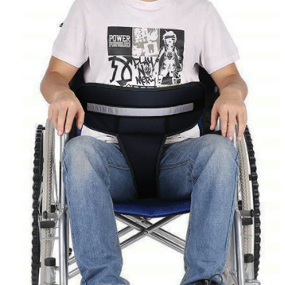 Breathable Elastic Mesh Material Adjustable Safety Buckle Wheelchair Seat Belt Wheelchair Seat Belt