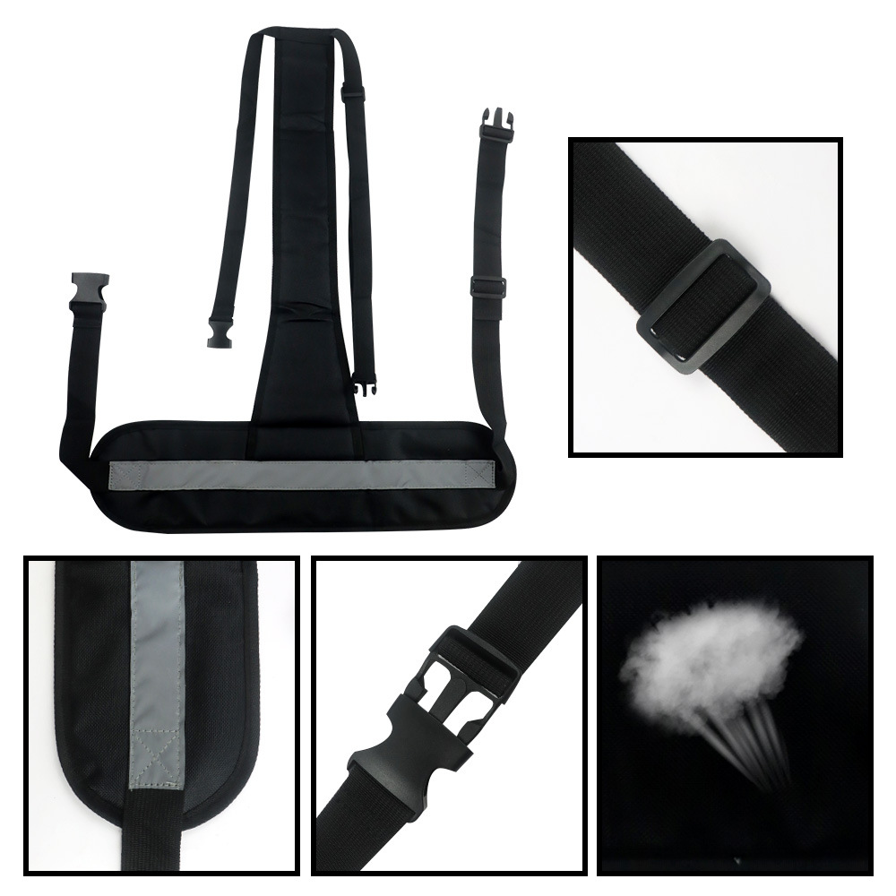 Breathable Elastic Mesh Material Adjustable Safety Buckle Wheelchair Seat Belt Wheelchair Seat Belt