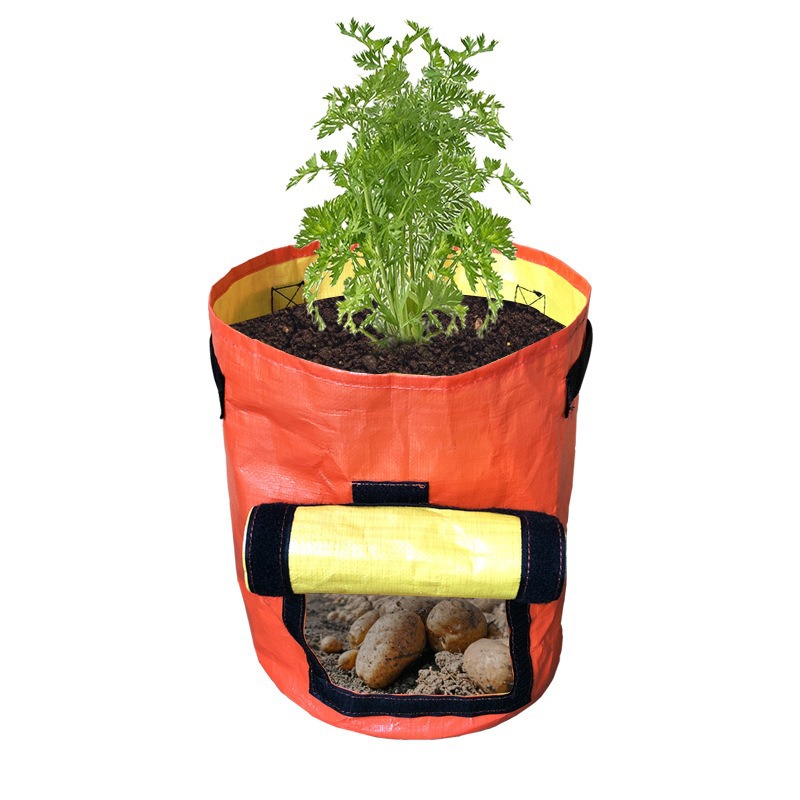 Wanzhongzhixin Yellow Orange Potato Bag Gardening Vegetable Potato Planting Bag Multi-Style Planting Bag