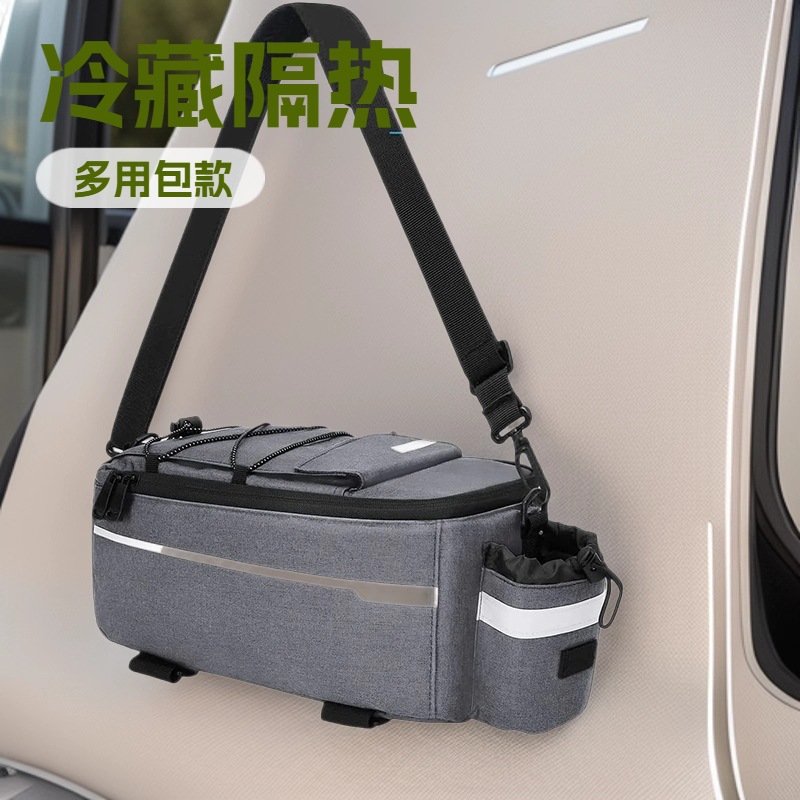 Bsci Manufacturer Bicycle Bag Outdoor Cycling Rear Seat Storage Ice Bag Waterproof Cycling Equipment Tool Bag