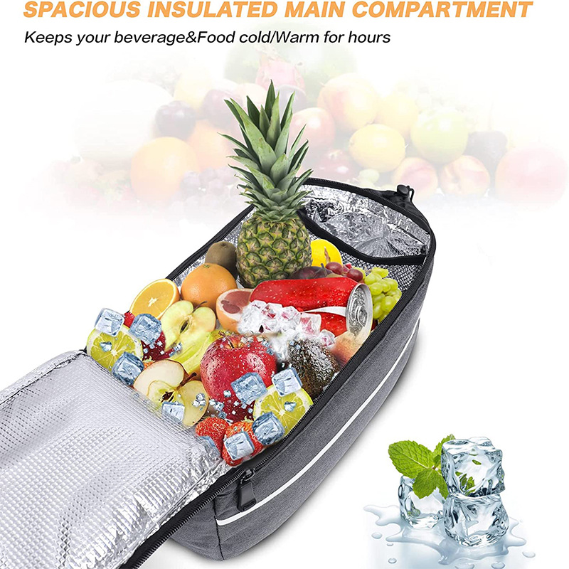 Bsci Manufacturer Bicycle Bag Outdoor Cycling Rear Seat Storage Ice Bag Waterproof Cycling Equipment Tool Bag