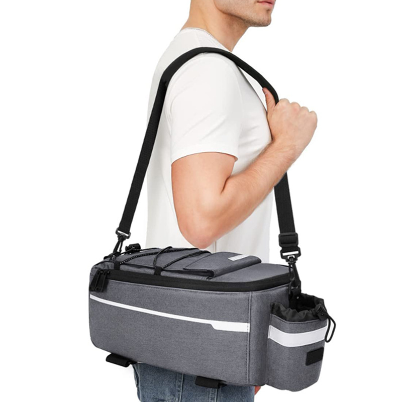 Bsci Manufacturer Bicycle Bag Outdoor Cycling Rear Seat Storage Ice Bag Waterproof Cycling Equipment Tool Bag