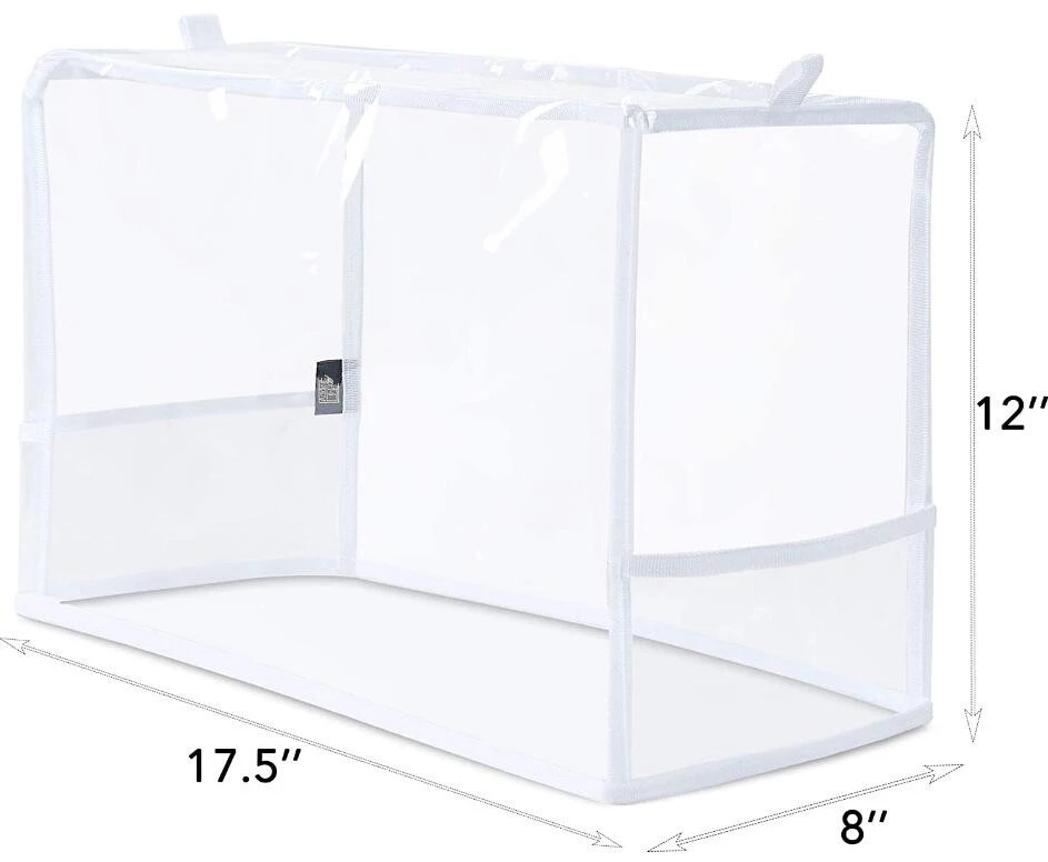Sewing Machine Cover Transparent Pvc Waterproof Dustproof Cover Household Sewing Machine Protective Cover
