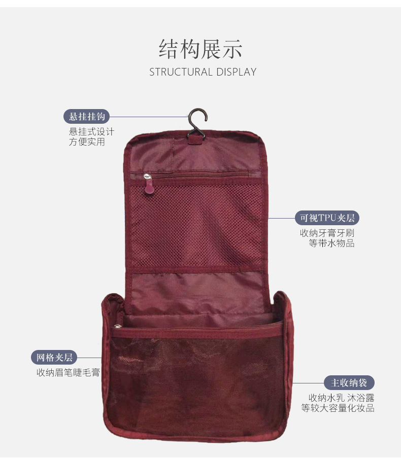 Cosmetic Toiletry Bag, Mesh Cosmetic Bag, Travel Toiletry Bag, Portable Cosmetic Bag Storage