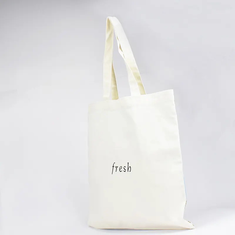 Wholesale Environmentally Friendly Cotton Tote Bags Customized Printed Shopping Canvas Tote Bags