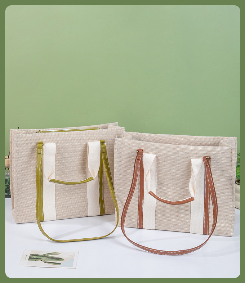 Nanfeng Bag Tote Bag 2025 New Korean Style Ins Style Fashionable Versatile Commuter Crossbody Bag for Women with Printable Logo
