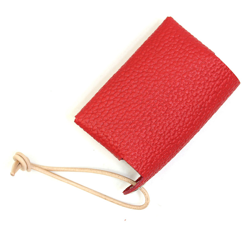 Japanese-Style Portable Mini Tissue Box Fashion Soft Case Car Key Protective Cover Student Alcohol Disinfectant Wipes Box