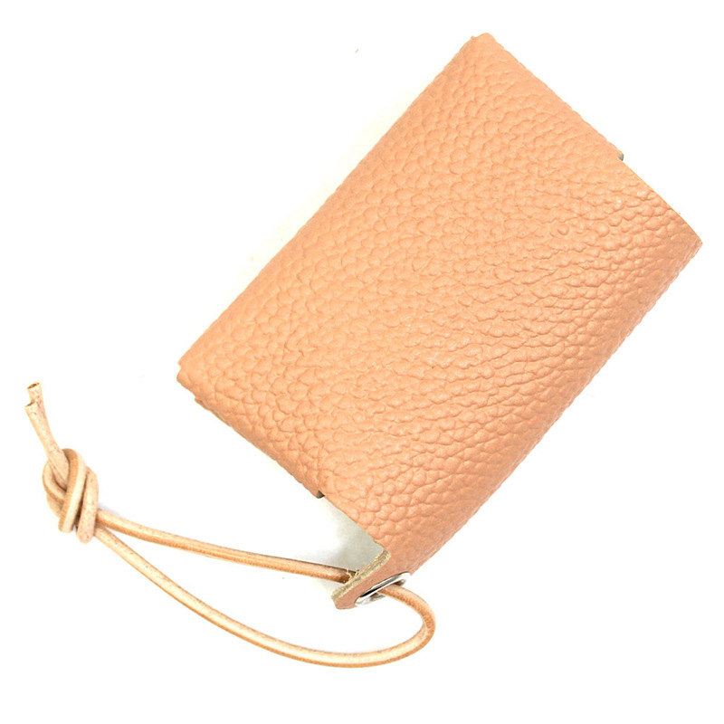 Japanese-Style Portable Mini Tissue Box Fashion Soft Case Car Key Protective Cover Student Alcohol Disinfectant Wipes Box
