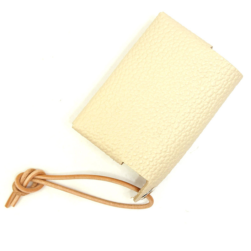 Japanese-Style Portable Mini Tissue Box Fashion Soft Case Car Key Protective Cover Student Alcohol Disinfectant Wipes Box