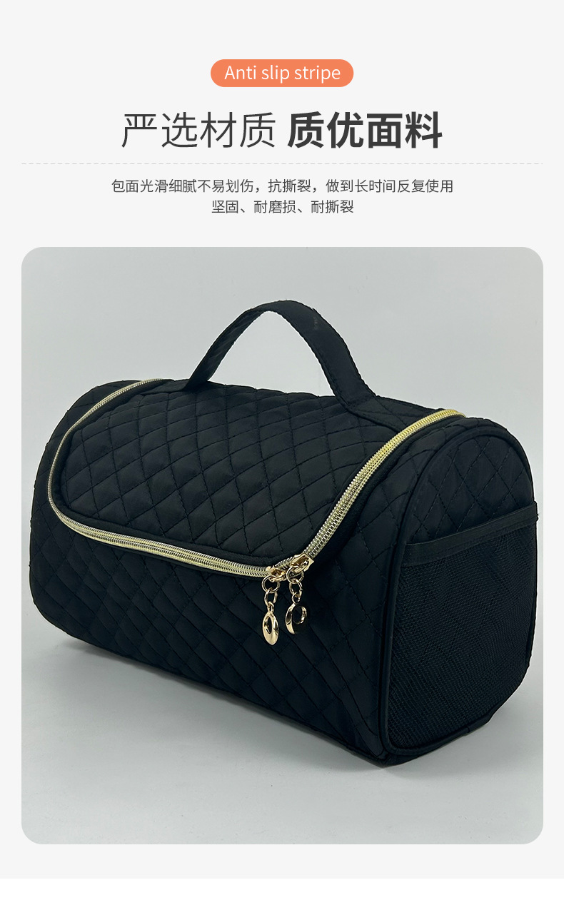 Portable Large-Capacity Cosmetic Bag Internet Celebrity Ins High-Looking Handbag Travel Portable Storage Bag Makeup Artist Bag