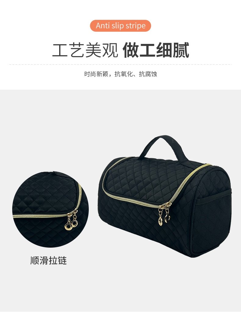 Portable Large-Capacity Cosmetic Bag Internet Celebrity Ins High-Looking Handbag Travel Portable Storage Bag Makeup Artist Bag