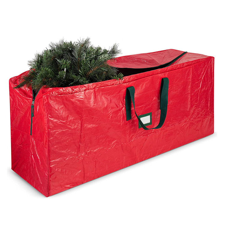 Amazon Hot Selling 6/7/9Pe Woven Suitcase Moving Bag Outdoor Storage Bag Christmas Tree Storage Bag Wholesale