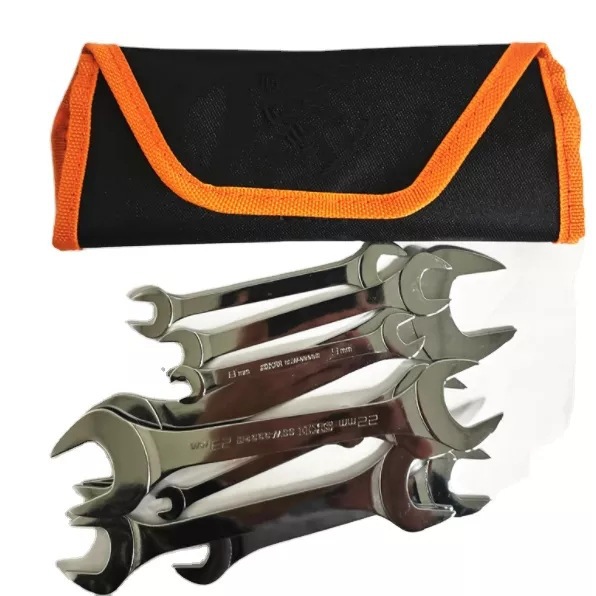 Cross-Border Factory Wholesale Oxford Cloth Wrench Tool Bag Foldable Hardware Tool Storage Tool Bag