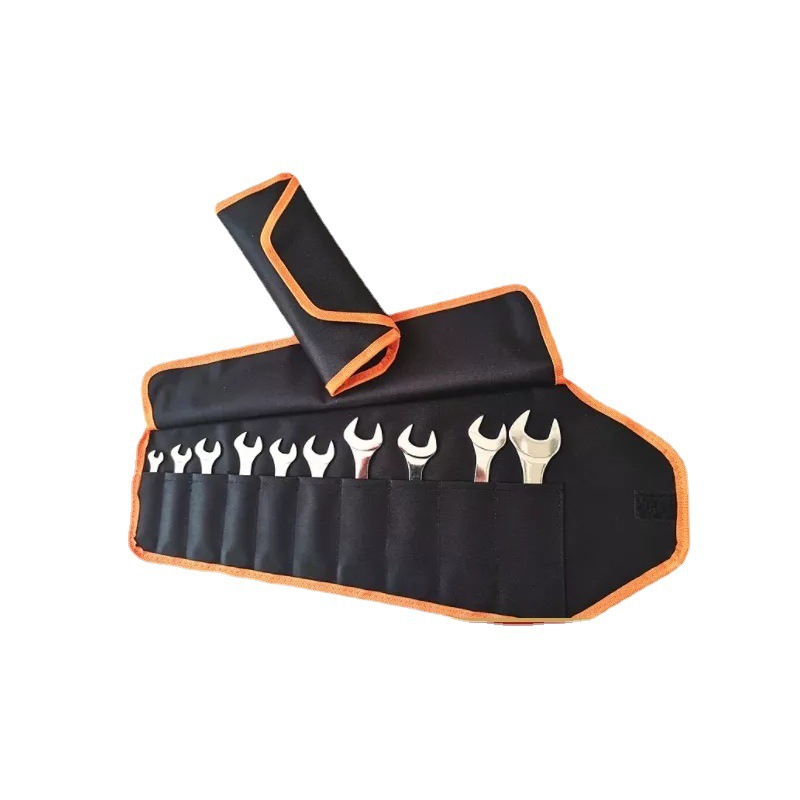 Cross-Border Factory Wholesale Oxford Cloth Wrench Tool Bag Foldable Hardware Tool Storage Tool Bag