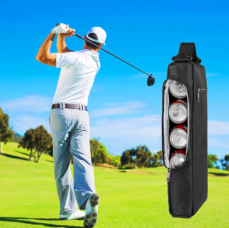 Cross-Border Golf Cooling Bag, Refrigerated Bag, Car-Mounted Portable Insulated Bag, Ice Bag, Cola Beer, Red Wine Insulation