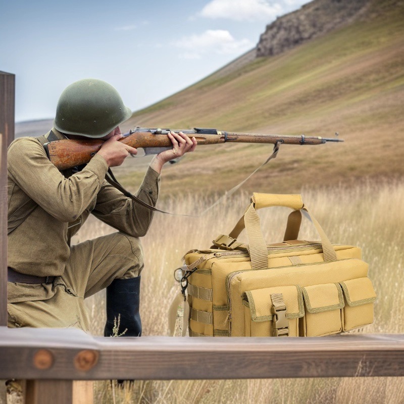 Field Tactical Cs Gun Bag Cross-Border Large Capacity Storage Tactical Gun Bag Large Pistol Gun Bag