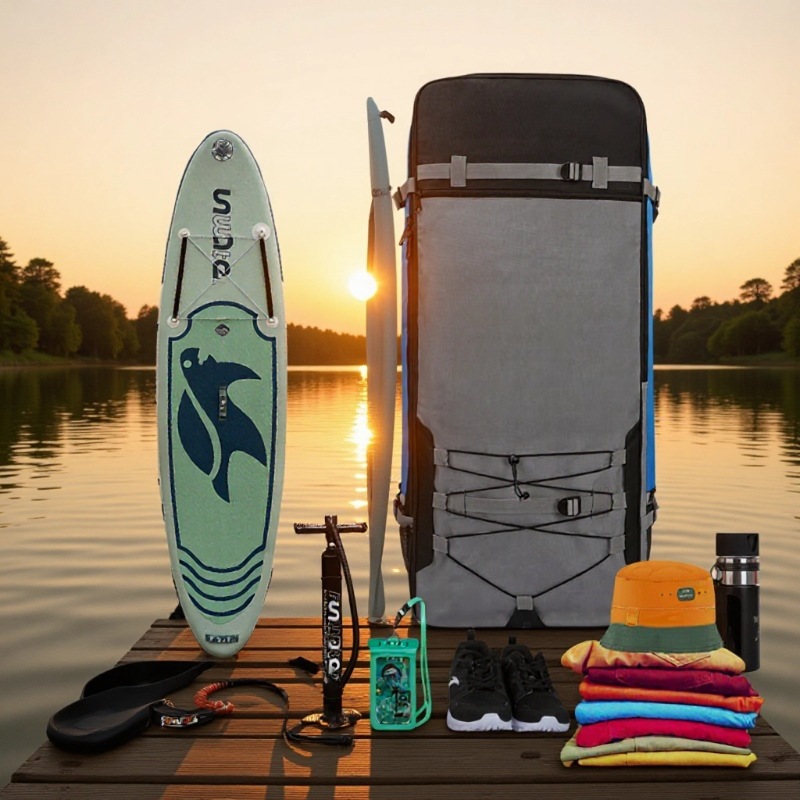 Source Factory Surf Paddle Board Bag Large Capacity Paddle Board Backpack Inflatable Surfboard Storage Backpack