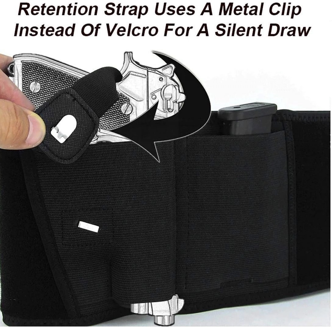 Amazon's Best-Selling Diving Material Breathable Tactical Belt Outdoor Invisible Waist Gun Holster Waist Holster