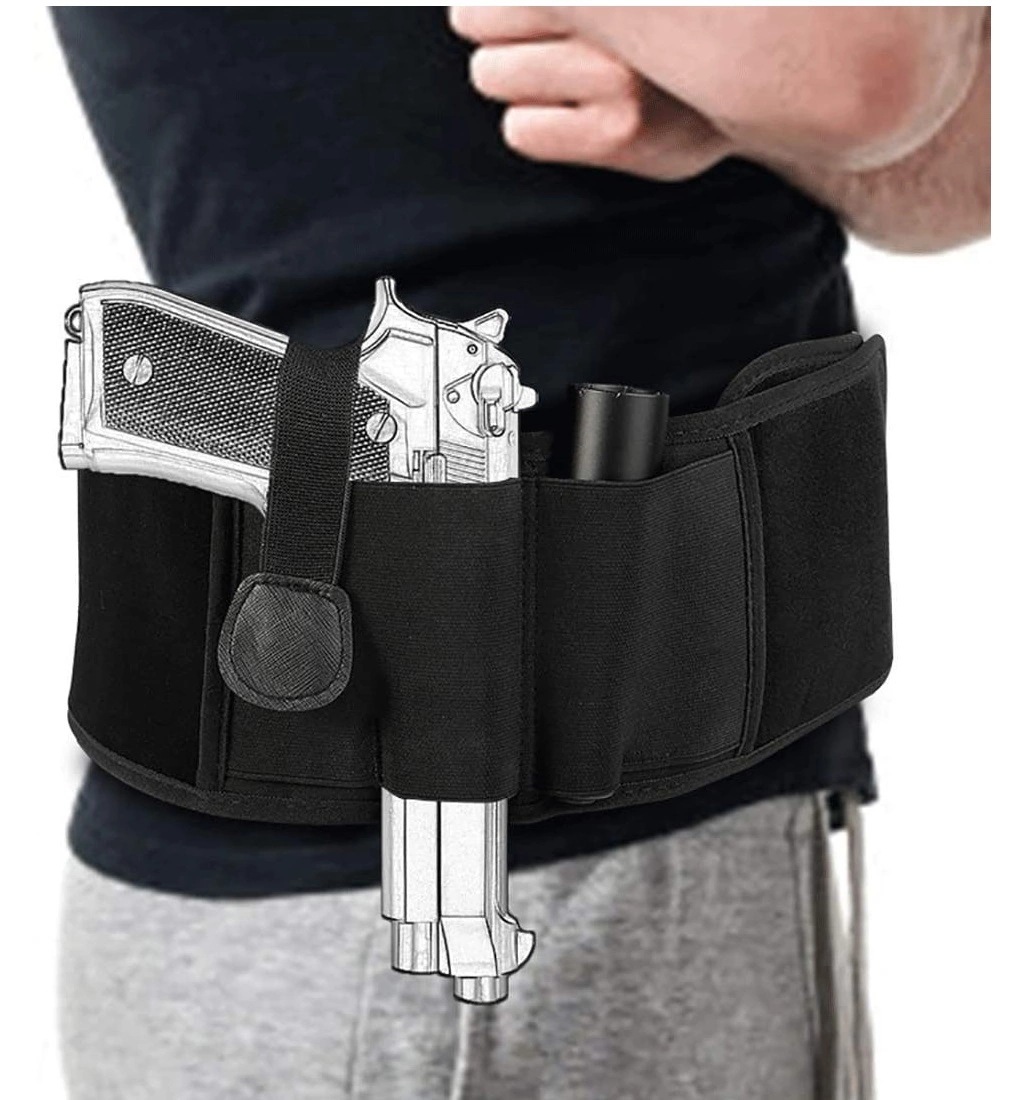 Amazon's Best-Selling Diving Material Breathable Tactical Belt Outdoor Invisible Waist Gun Holster Waist Holster