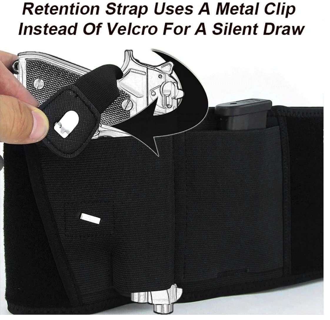 Amazon's Best-Selling Diving Material Breathable Tactical Belt Outdoor Invisible Waist Gun Holster Waist Holster