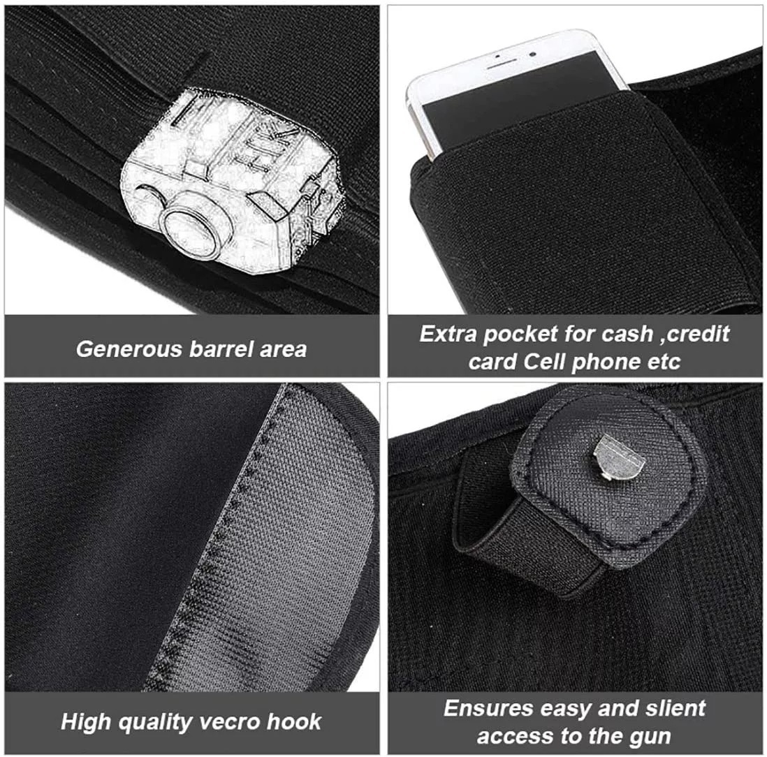 Amazon's Best-Selling Diving Material Breathable Tactical Belt Outdoor Invisible Waist Gun Holster Waist Holster