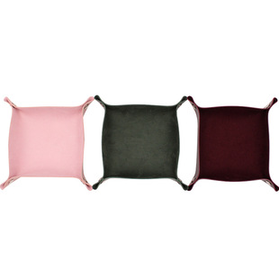 Ready Stock, Multiple Styles of Leather Storage Trays, Pu Cosmetics Desktop Trays, Car Tray Storage Boxes