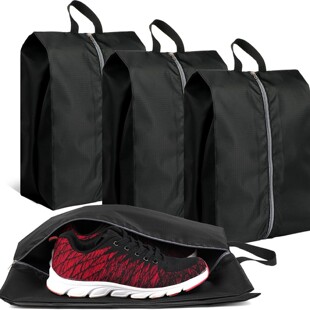 Zippered Dustproof and Moisture-Proof Shoe Storage Bag, Portable Travel and Home Use, Large Capacity, Foldable Storage Bag, Multiple Sizes