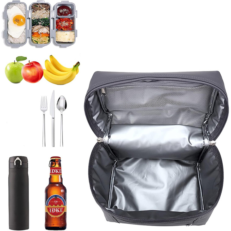 Cross-Border New Thickened Diagonal Lunch Box Bag Outdoor Picnic Insulation Bag Portable Portable Shoulder Fresh-Keeping Ice Bag Insulation
