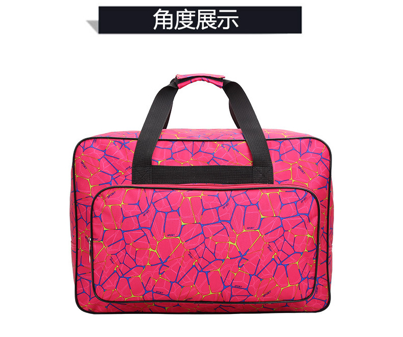 Amazon Outdoor Luggage Multi-Functional Travel Bag Large Capacity Women's Trendy Sports Fitness Bag Home Sewing Machine Bag