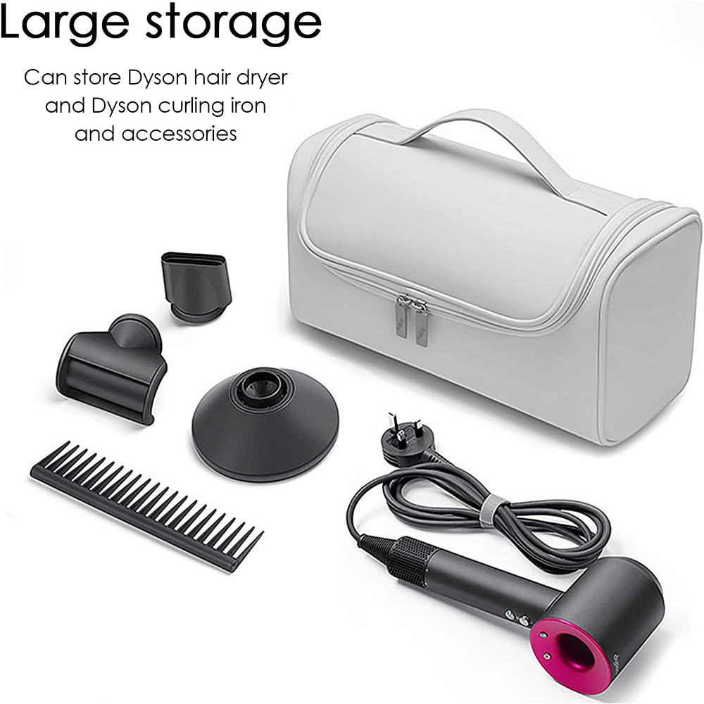 Multifunctional Large-Capacity Hair Dryer and Curling Iron Storage Bag, Portable Organizer, Suitable for Hair Dryers