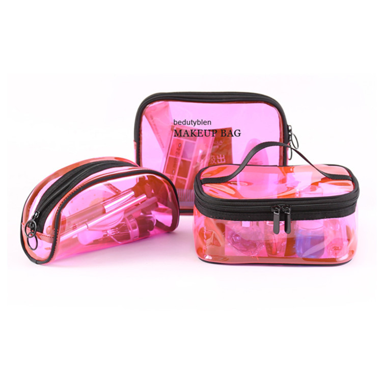 Spot Ins Style Cosmetic Bag Portable Korean Simple Large Capacity Transparent Waterproof Cosmetic Bag