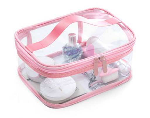 Spot Ins Style Cosmetic Bag Portable Korean Simple Large Capacity Transparent Waterproof Cosmetic Bag