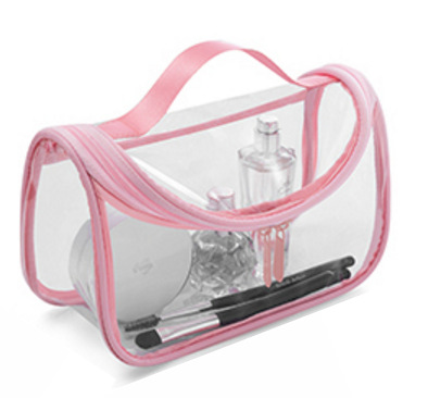 Spot Ins Style Cosmetic Bag Portable Korean Simple Large Capacity Transparent Waterproof Cosmetic Bag