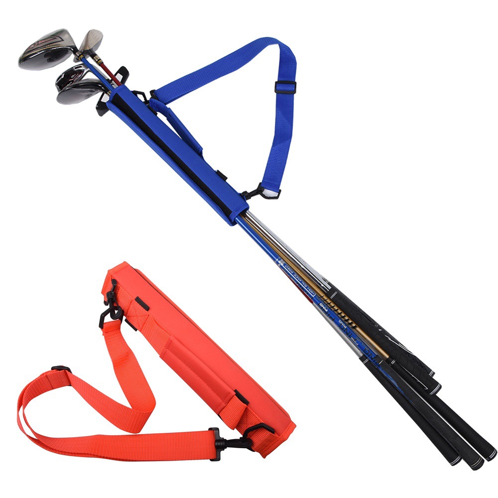 Simple Golf Gun Bag, Foldableable Mini Lightweight Club Bag, Soft Gun Bag, Portable and Cross-Body Club Bag