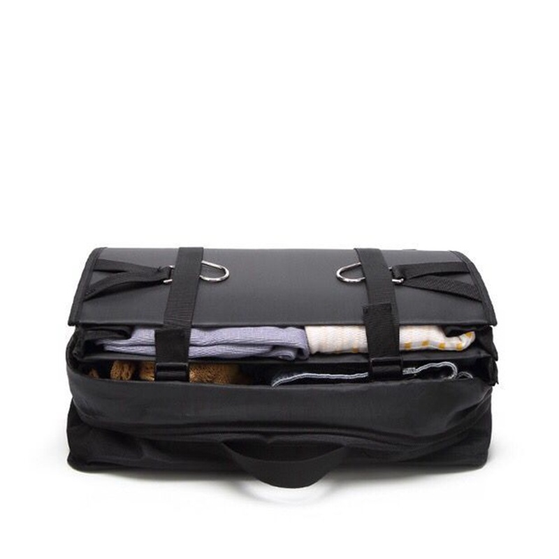 Multifunctional Portable Folding Wardrobe Bag, Three-Layer Multi-Layer Travel Storage Bag, Large-Capacity Travel Suitcase Clothing Storage Bag