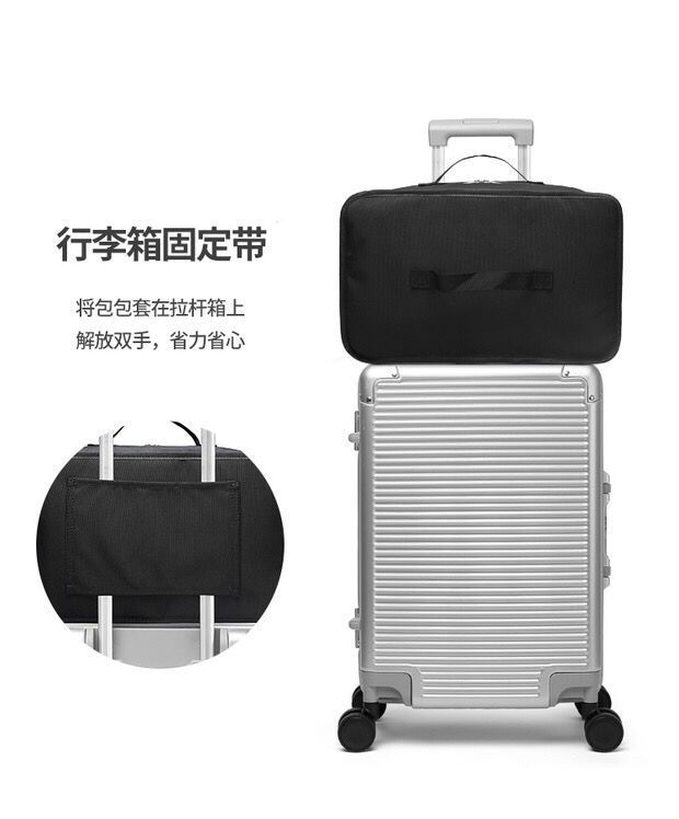 Multifunctional Portable Folding Wardrobe Bag, Three-Layer Multi-Layer Travel Storage Bag, Large-Capacity Travel Suitcase Clothing Storage Bag