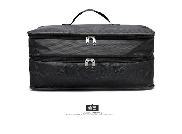 Multifunctional Portable Folding Wardrobe Bag, Three-Layer Multi-Layer Travel Storage Bag, Large-Capacity Travel Suitcase Clothing Storage Bag