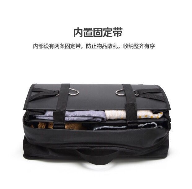 Multifunctional Portable Folding Wardrobe Bag, Three-Layer Multi-Layer Travel Storage Bag, Large-Capacity Travel Suitcase Clothing Storage Bag