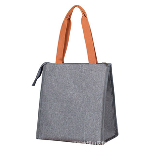 Cross-Border Hot-Selling Portable Oxford Cloth Thermal Insulation Bag Thickened Aluminum Film Thermal Insulation Lunch Bag Campus Office Lunch Bag