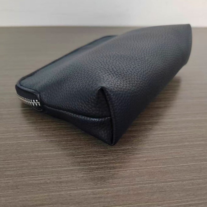 Factory's New Model Pu Solid Color Portable Makeup Bag, Travel Storage Toiletry Bag, Customizable and Printable, Lightweight