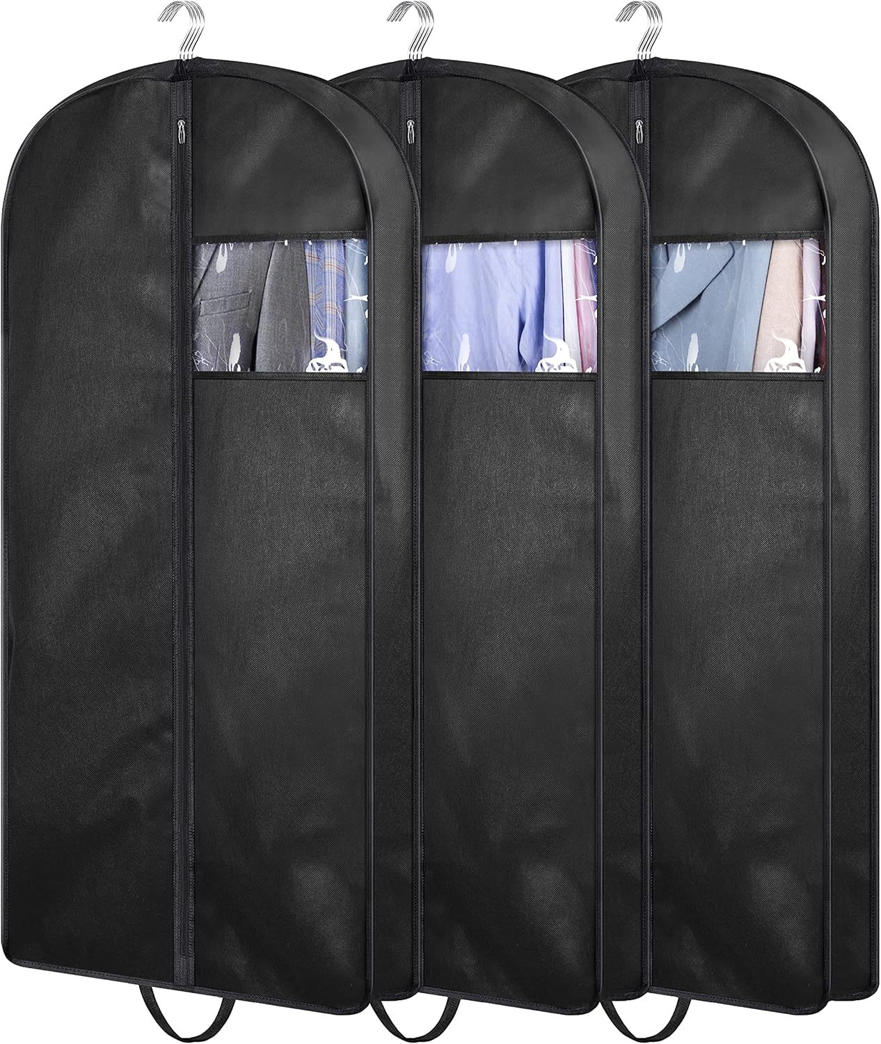 Travel Dust-Proof and Insect-Proof Clothing Cover, down Jacket, Suit, Business Trip Storage Dust-Proof Cover Bag, Hanging Type Long Garment Storage