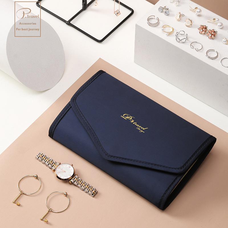 Amazon Folding Jewelry Bag Accessories Storage Multifunctional Jewelry Storage Portable Jewelry Jewelry Storage Bag
