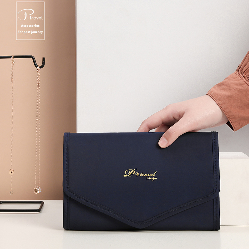 Amazon Folding Jewelry Bag Accessories Storage Multifunctional Jewelry Storage Portable Jewelry Jewelry Storage Bag