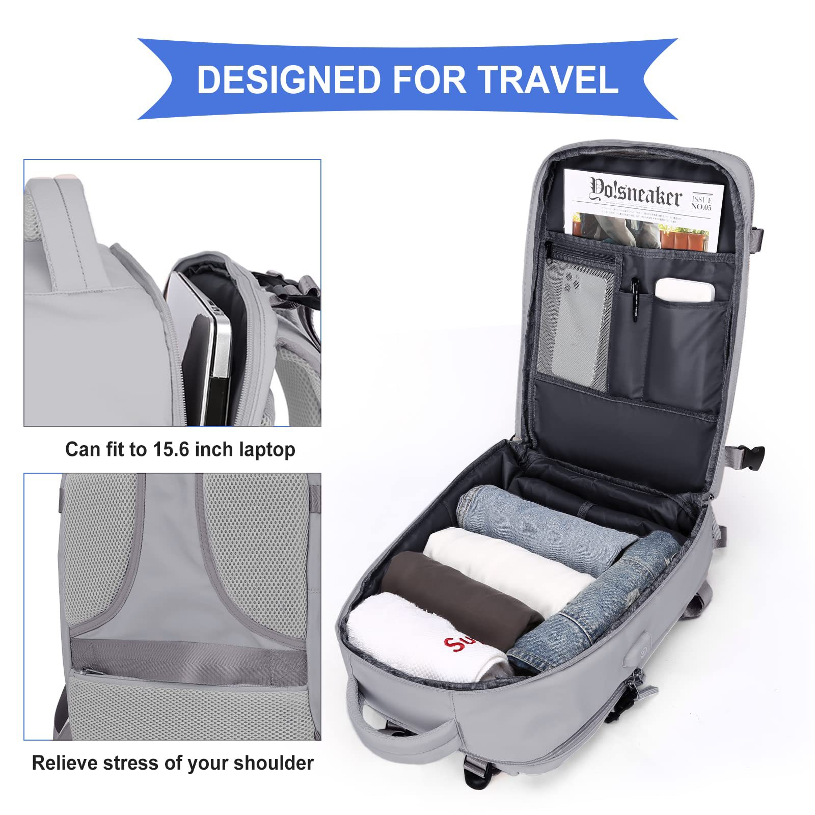 Cross-Border Travel Large-Capacity Multi-Functional Backpack Dry and Wet Separation Travel Luggage Backpack Computer Bag Can Be Ordered