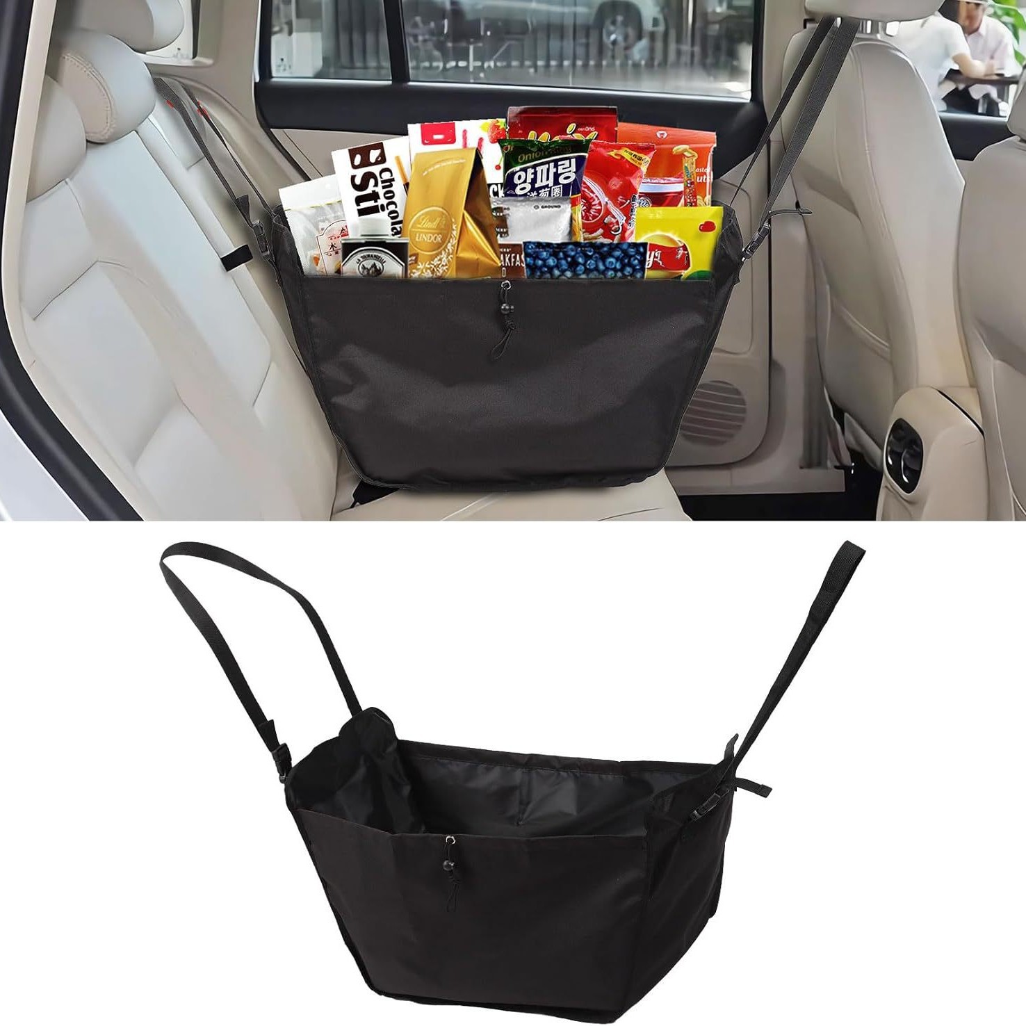 Car Debris Storage Bag, Foldable Shopping Bag, Convenient and Practical Travel Bag, Car Tool Storage Bag