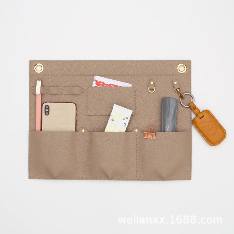Simple Korean Wall Hanging Bag, High-Looking Wall Storage Bag, Student Dormitory Sundry Hanging Bag, Cosmetics Organization and Storage