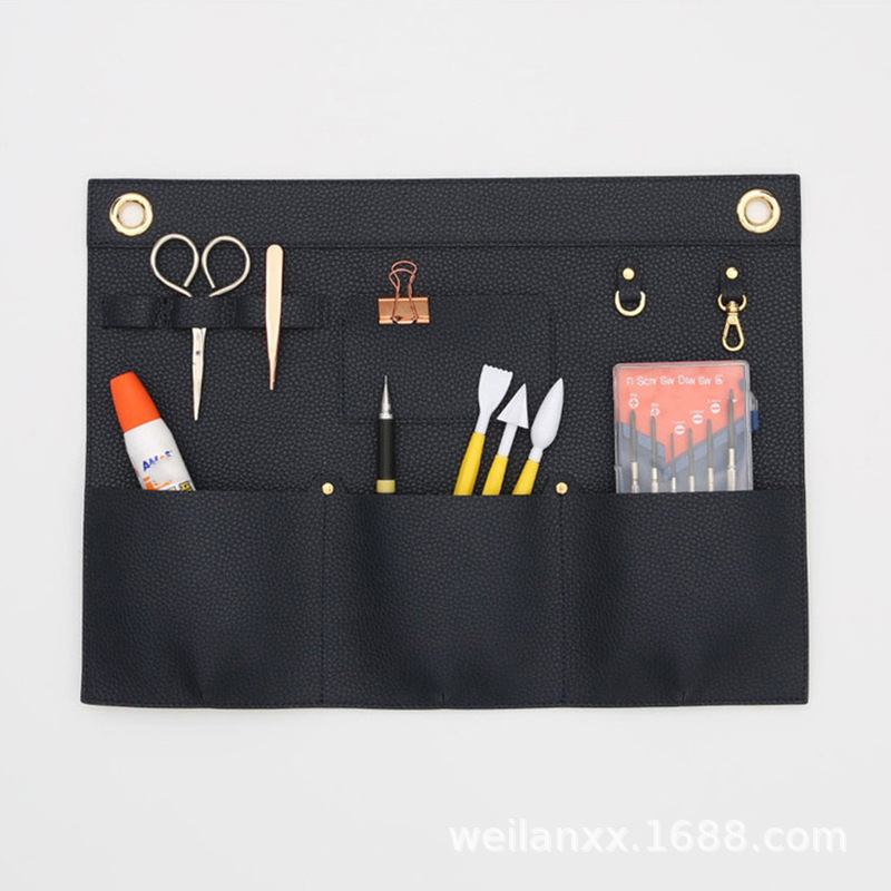 Simple Korean Wall Hanging Bag, High-Looking Wall Storage Bag, Student Dormitory Sundry Hanging Bag, Cosmetics Organization and Storage